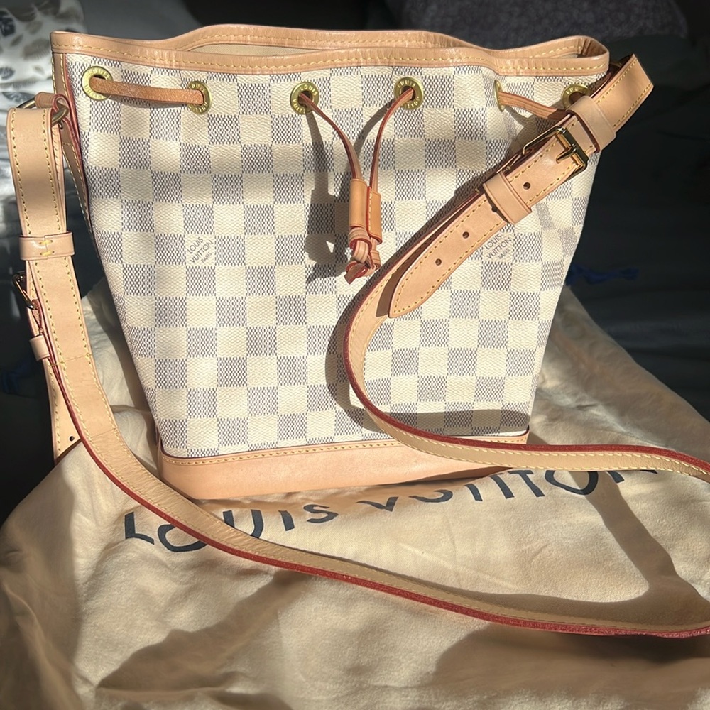 Louis Vuitton Noe BB damier azur🤍